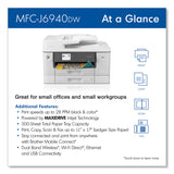 Brother MFC-J6940DW Color All-in-One Inkjet Printer, Copy/Fax/Print/Scan (BRTMFCJ6940DW) Each