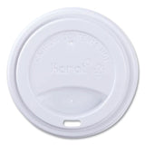 Karat Hot Cup Lids, Fits 10 oz to 24 oz Paper Hot Cups, Sipper Lid, White, 1,000/Carton (KRTCKDL516WPP) Case of 1000
