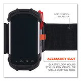 Ergodyne Squids 5545 Arm and Wrist Scanner Mount, Medium, 7 x 8.5 x 1.5, Elastic, Black (EGO19144) Each