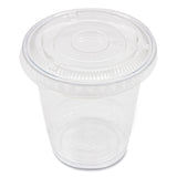 Karat PET Lids, Fits 8 oz to 10 oz Cold Cups, No Hole Flat Lid, Clear, 1,000/Carton (KRTCKC78TSNH) Case of 1000