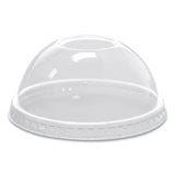 Karat PET Lids, Fits 8 oz to 10 oz Cold Cups, Dome Lid, Clear, 1,000/Carton (KRTCKDL78) Case of 1000