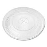 Karat PET Lids, Fits 12 oz to 22 oz Double Poly Paper Cold Cups, Flat Lid, Clear, 1,000/Carton (KRTCKCL90) Case of 1000