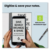 Rocketbook Core Smart Notebook, Lined Rule, Teal Cover,  (18) 8.8 x 6 Sheets (RKBEVR2EKCCE) Each