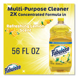 Fabuloso Multi-Use Cleaner, Refreshing Lemon Scent, 56 oz Bottle, 6/Carton (CPCMX06157CT) Case of 6