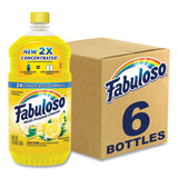 Fabuloso Multi-Use Cleaner, Refreshing Lemon Scent, 56 oz Bottle, 6/Carton (CPCMX06157CT) Case of 6