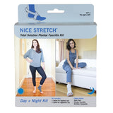Nice Stretch® Total Solution Plantar Fasciitis Relief Kit Plantar Fasciitis Support Kit Small / Medium Hook and Loop Closure / Pull-On Sleeve: Male 5 and Under / Female 6 and Under Splint: One Size Fits Most Left or Right Foot (1234362_EA) 1/EA