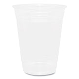 Karat PET Plastic Cups, 16 oz, Clear, 1,000/Carton (KRTCKC16) Case of 1000