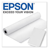 Epson® Enhanced Photo Paper Roll, 10.3 mil, 24" x 100 ft, Matte White (EPSS450425) Each