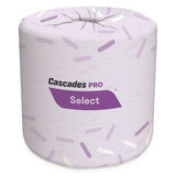 Cascades Select Standard Bath Tissue, 2-Ply, White, 4 x 3.25, 420 Sheets/Roll, 48 Rolls/Carton (CSDB031) Case of 48
