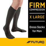 3M™ Futuro™ Compression Socks Knee High X-Large Black Closed Toe (1084271_PR) 1/PR