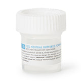 StatClick™ Prefilled Formalin Container 10 mL Fill in 20 mL (0.67 oz.) Screw Cap Warning Label NonSterile (1002261_CS) 96/CS