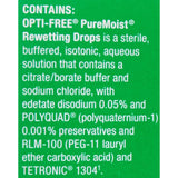 Opti-Free® Pure Moist® Contact Lens Solution 0.4 oz. Solution (798866_EA) 1/EA
