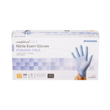 McKesson Confiderm® 3.5C Exam Glove X-Small NonSterile Nitrile Standard Cuff Length Textured Fingertips Blue Chemo Tested (765873_BX) 200/BX