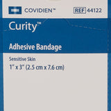Curity™ Sensitive Skin Adhesive Strip 1 X 3 Inch Plastic Rectangle Tan Sterile (810230_BX) 50/BX