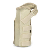 McKesson Wrist Brace Low Profile / Contoured / Wraparound Aluminum / Cotton / Elastic Left Hand Beige Small (1159154_EA) 1/EA