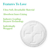 Evenflo Advanced Nursing Pad One Size Fits Most Soft Breathable Material Disposable (1041159_EA) 1/EA