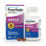 PreserVision® Areds Vitamin Supplement Beta-Carotene / Vitamin C 4,296 mcg - 226 mg Strength Capsule 120 per Bottle (1231917_BT) 1/BT