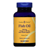 Foster & Thrive™ Omega 3 Supplement Fish Oil 1,200 mg Strength Softgel 100 per Bottle (1238889_BT) 1/BT