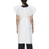 McKesson Patient Exam Gown One Size Fits Most White Disposable (906756_CS) 50/CS