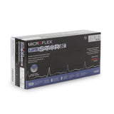 LifeStar™ EC Exam Glove Large NonSterile Nitrile Extended Cuff Length Textured Fingertips White / Blue Fentanyl Tested (1086858_CS) 1000/CS