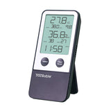 Traceable® Digital Thermometer / Hygrometer Fahrenheit / Celsius 32° to 122°F (0° to 50°C) Internal Sensor Flip-out Stand / Wall Mount Battery Operated (897971_EA) 1/EA