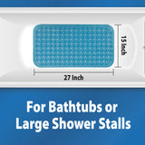 Theracare™ Non-Slip Bath Mat Vinyl 15 X 27 Inch (1257842_EA) 1/EA