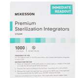 McKesson Sterilization Chemical Integrator Strip Steam 4 Inch Length (524537_CS) 1/CS
