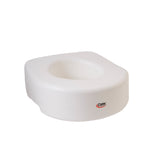 Carex® Economy Raised Toilet Seat 5-1/2 Inch Height Standard / Elongated 300 lbs. Weight Capacity (206682_EA) 1/EA