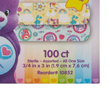 American® White Cross Stat Strip® Adhesive Strip 3/4 X 3 Inch Plastic Rectangle Kid Design (Care Bears) Sterile (980579_BX) 100/BX