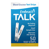 Embrace Blood Glucose Test Strips 50 Strips per Pack (1159731_BX) 1/BX