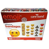 emoji™ Adhesive Strip 3/4 X 3 Inch Plastic Rectangle Kid Design (Emojis) Sterile (1055780_BX) 100/BX