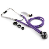 McKesson LUMEON™ Sprague Stethoscope Lavender 2-Tube 22 Inch Tube Double Sided Chestpiece (363731_EA) 1/EA