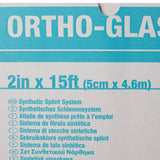 ORTHO-GLASS® Padded Splint Roll 2 Inch X 15 Foot Fiberglass White (282603_CS) 2/CS