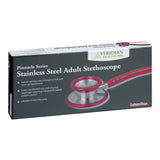 Veridian Clinician Stethoscope Blue 1-Tube 25 Inch Tube Double Sided Chestpiece (1226070_EA) 1/EA