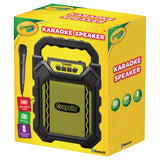 Crayola Karaoke Speaker, Bluetooth, Black/Yellow (MIGCBX210KM) Each