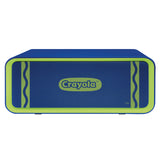 Crayola Portable Speaker, Bluetooth, Blue/Green (MIGCBT300B) Each