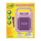 Crayola Karaoke Speaker, Bluetooth, Purple (MIGCBX210PM) Each