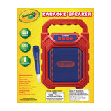 Crayola Karaoke Speaker, Bluetooth, Red/Blue (MIGCBX210RM) Each