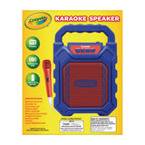 Crayola Karaoke Speaker, Bluetooth, Blue/Red (MIGCBX210BM) Each