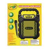 Crayola Karaoke Speaker, Bluetooth, Black/Yellow (MIGCBX210KM) Each