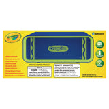 Crayola Portable Speaker, Bluetooth, Blue/Green (MIGCBT300B) Each