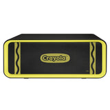 Crayola Portable Speaker, Bluetooth, Black/Yellow (MIGCBT300K) Each