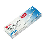 ACCO Premium Self-Adhesive Two-Prong Paper Fastener Bases, 1" Capacity, 2.75" Center to Center, Silver, 100/Box (ACC70011) Box of 100 Fasteners