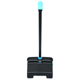 Impact LobbyMaster Plastic Dust Pan, 12.32" Wide, 31.84" Aluminum Handle, Blue/Black, 6/Carton (IMPT001101) Each