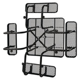 Global Industrial® Expanded Steel Picnic Table, Square, 81 x 81 x 29.5, Black Top, Black Base/Legs (GBE277151BK) Each