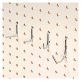 Global Industrial® Pegboard Hooks, 30-Piece Assorted Hooks, Steel (GBE606968) Each