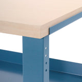 Global Industrial® Industrial Workbench Bench-in-a-Box, 3,000 lbs, 60 x 30 x 29.75 to 36.75, Blue (GBE606795) Each