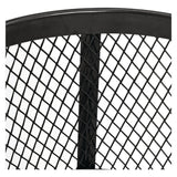 Global Industrial® Steel Mesh Corrosion Resistant Trash Can, 48 gal, Black (GBE237634BK) Each