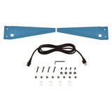 Global Industrial® Upper Workbench Shelf, 3 Duplex Outlets, For Use With 72" Wide Workbenches, 100 lb Weight Capacity (GBE249296CBL) Each