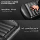 Eureka Ergonomic® Footstool with Wheels, 19.25 x 17.38 x 14.63 to 17.75, Black (EKAAR21B) Each